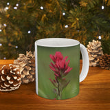 Indian Paintbrush Ceramic Mug 11oz