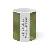 Indian Paintbrush Ceramic Mug 11oz