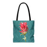 Paintbrush Bloom Tote Bag (AOP)