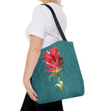 Paintbrush Bloom Tote Bag (AOP)