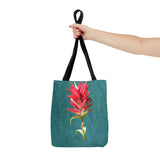 Paintbrush Bloom Tote Bag (AOP)