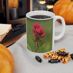 Indian Paintbrush Ceramic Mug 11oz