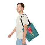 Paintbrush Bloom Tote Bag (AOP)