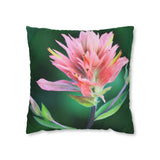 Pinkbrush Spun Polyester Square Pillow Case