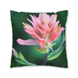 Pinkbrush Spun Polyester Square Pillow Case