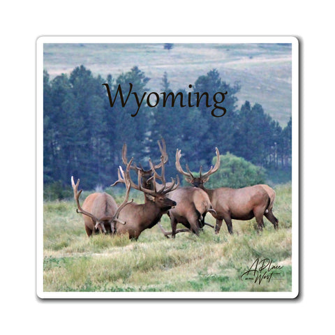 A Mess of Elk (Wyoming) magnet