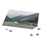 Crossing the Shoshone Puzzle (252 Piece; 500-Piece)