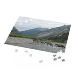 Crossing the Shoshone Puzzle (252 Piece; 500-Piece)