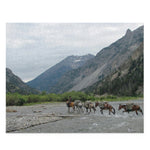 Crossing the Shoshone Puzzle (252 Piece; 500-Piece)