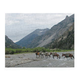 Crossing the Shoshone Puzzle (252 Piece; 500-Piece)