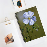 Blue Flax Notebook