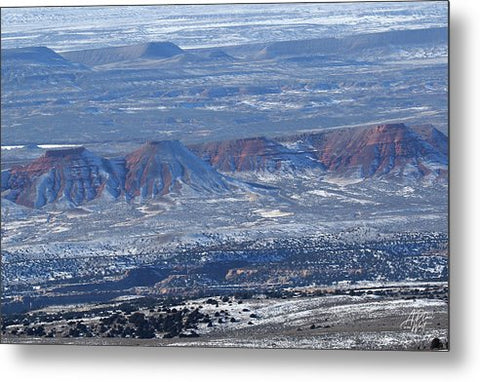 Winter in the Basin - Metal Print